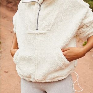 Free People FP Movement Nantucket Fleece in Ivory